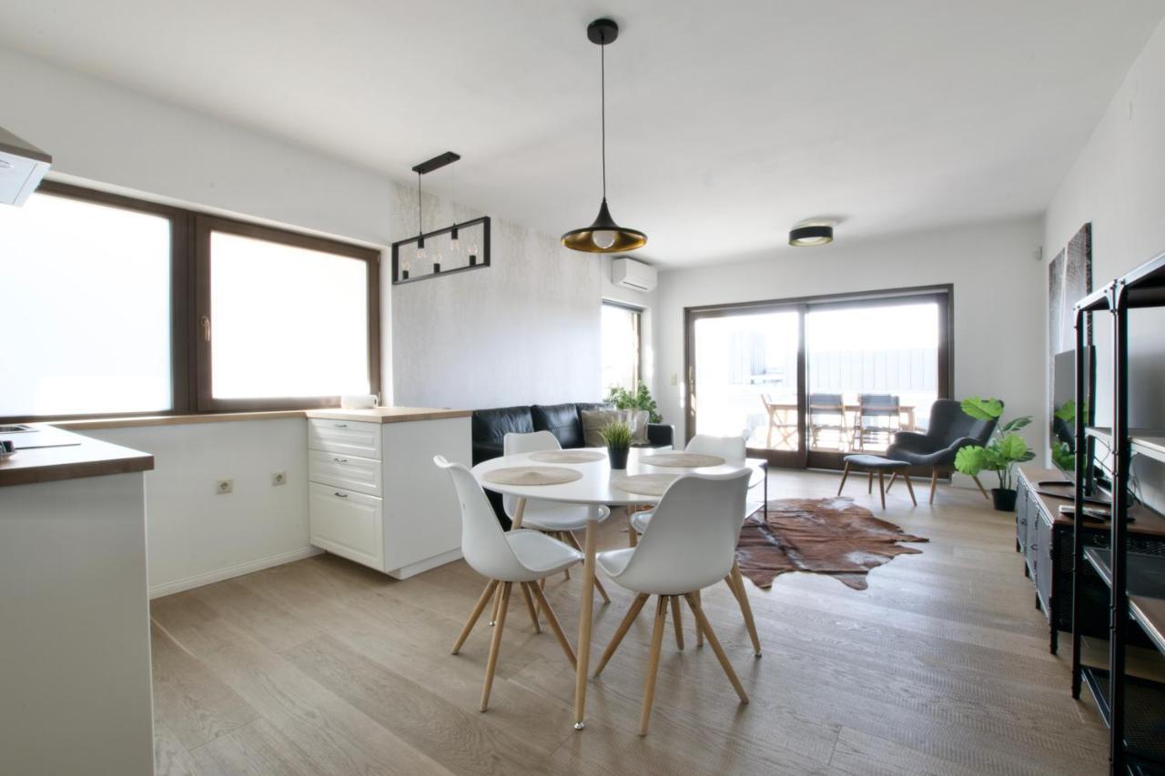 Penthouse Apartment By Hi5 -At The Top Of 布达佩斯 外观 照片
