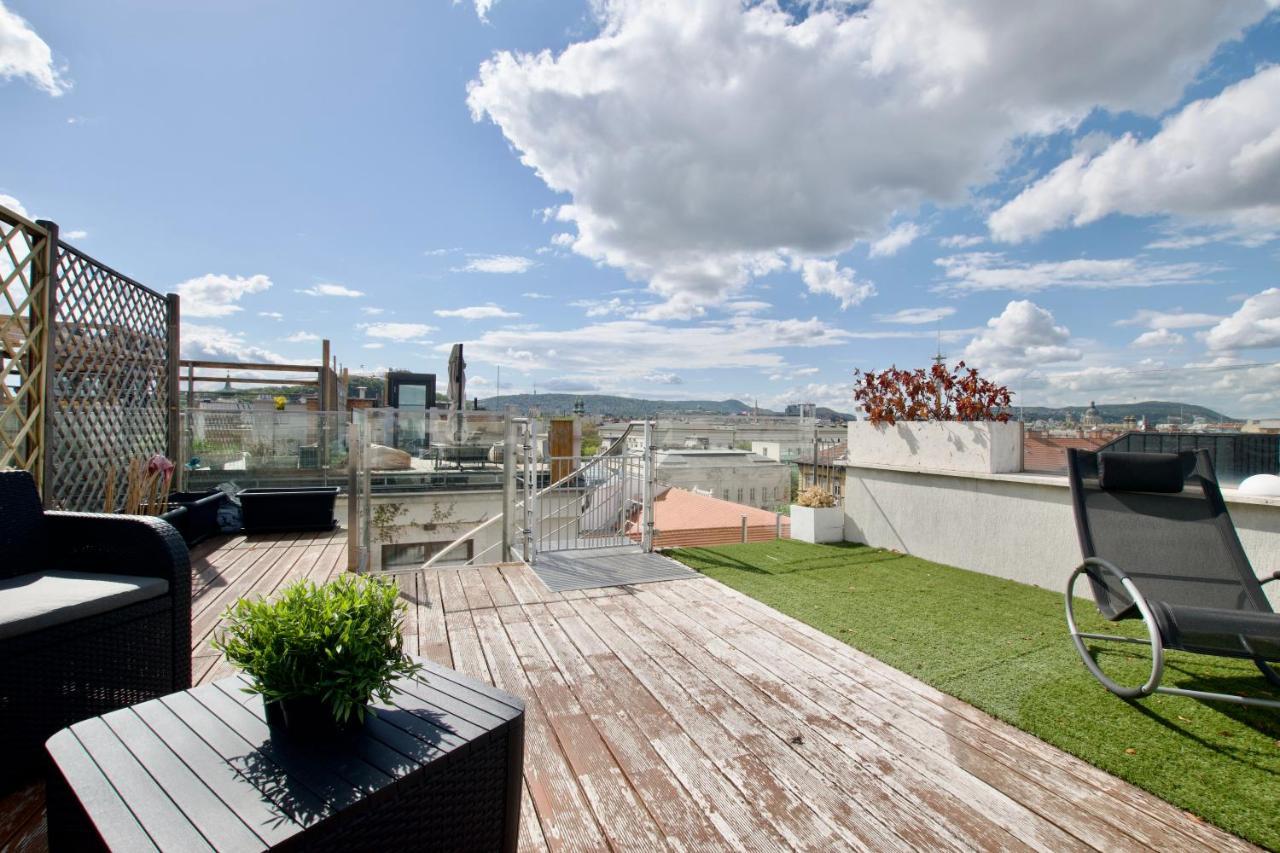 Penthouse Apartment By Hi5 -At The Top Of 布达佩斯 外观 照片