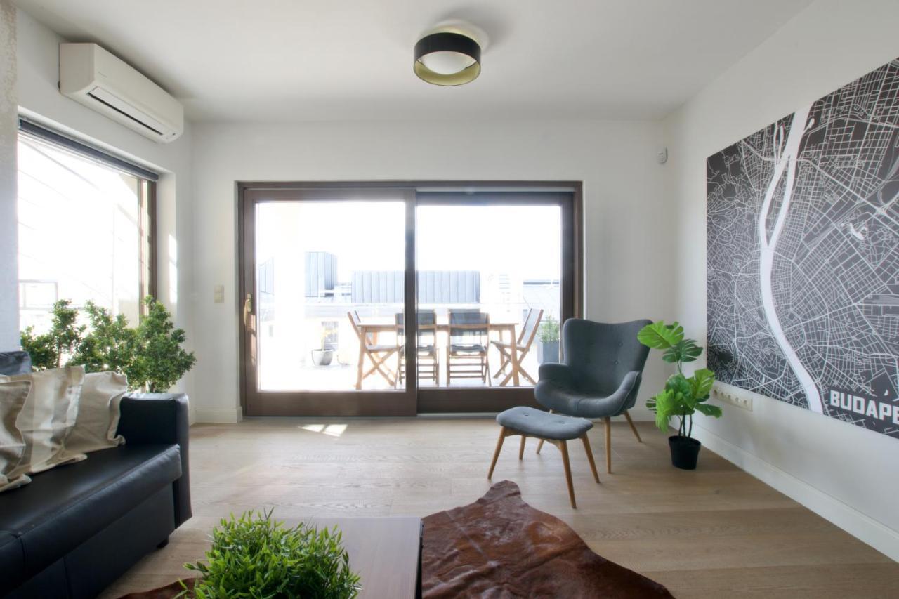 Penthouse Apartment By Hi5 -At The Top Of 布达佩斯 外观 照片