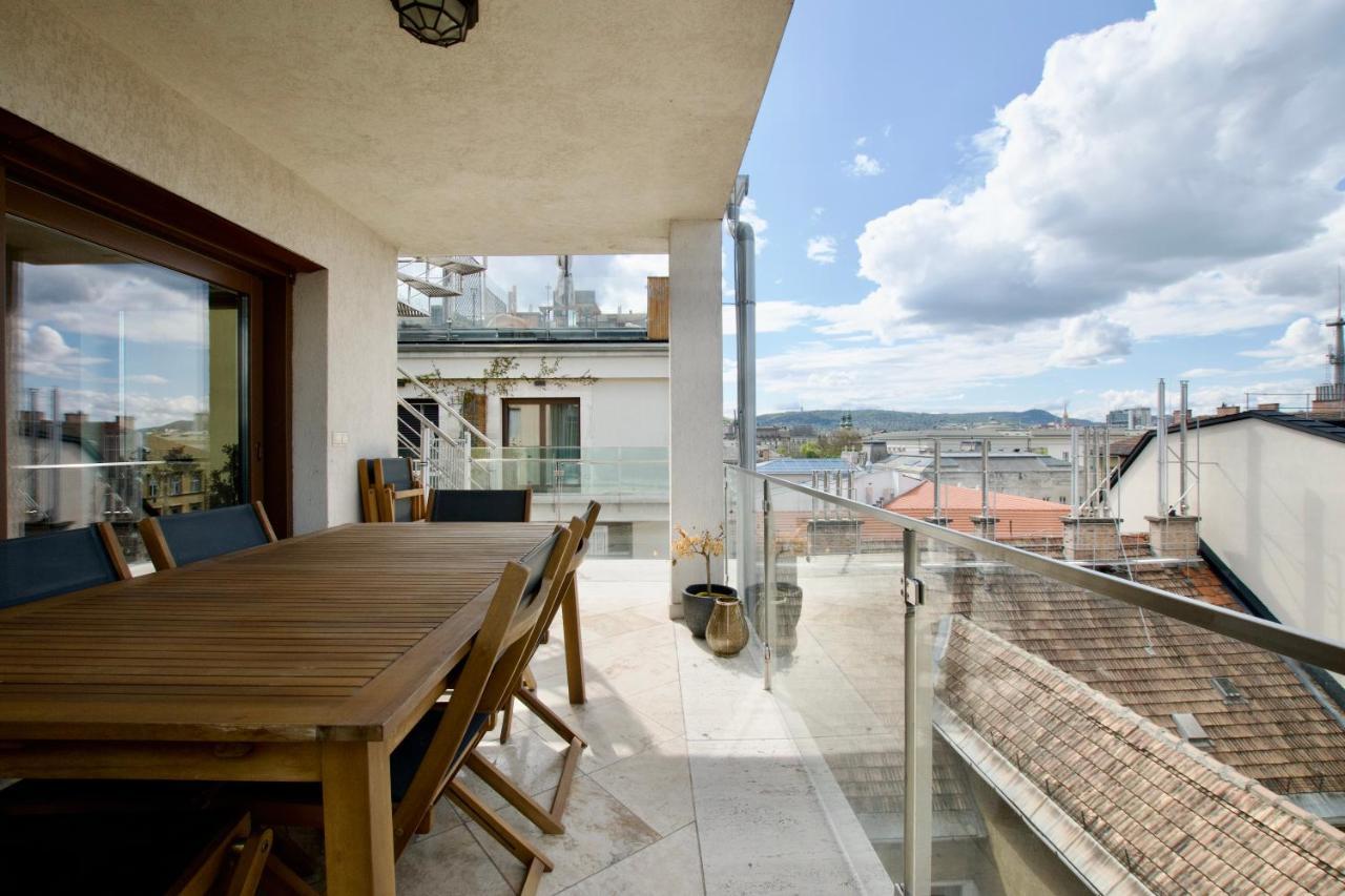 Penthouse Apartment By Hi5 -At The Top Of 布达佩斯 外观 照片