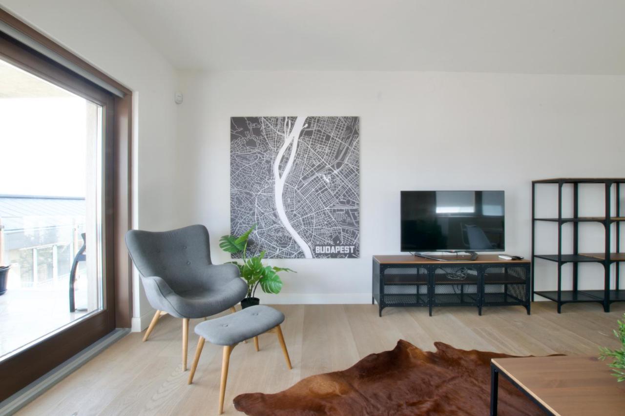 Penthouse Apartment By Hi5 -At The Top Of 布达佩斯 外观 照片